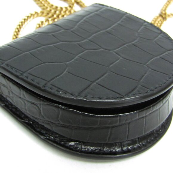 SAINT LAURENT Black Leather Wallet - Picture 5 of 12